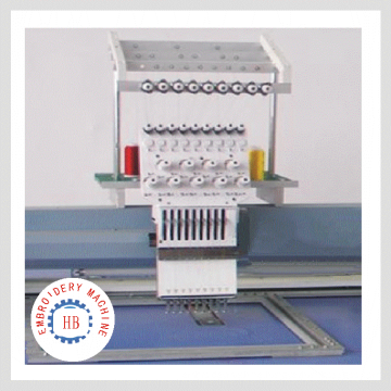 one head computerized flat embroidery machine for sale